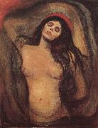 Edvard Munch The Lady oil painting artist
